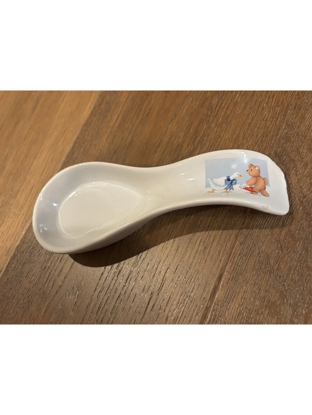 Vintage 80s 90s House Of Loyd “Goose & Bear” Spoon Rest, Cottage Core, Farmhouse